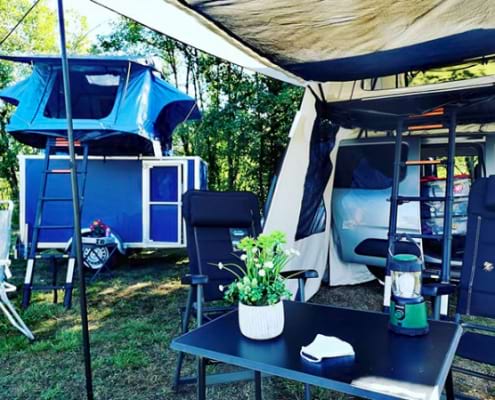 Acampar o estacionar con caravana, autocaravana, camper o techo - jovive