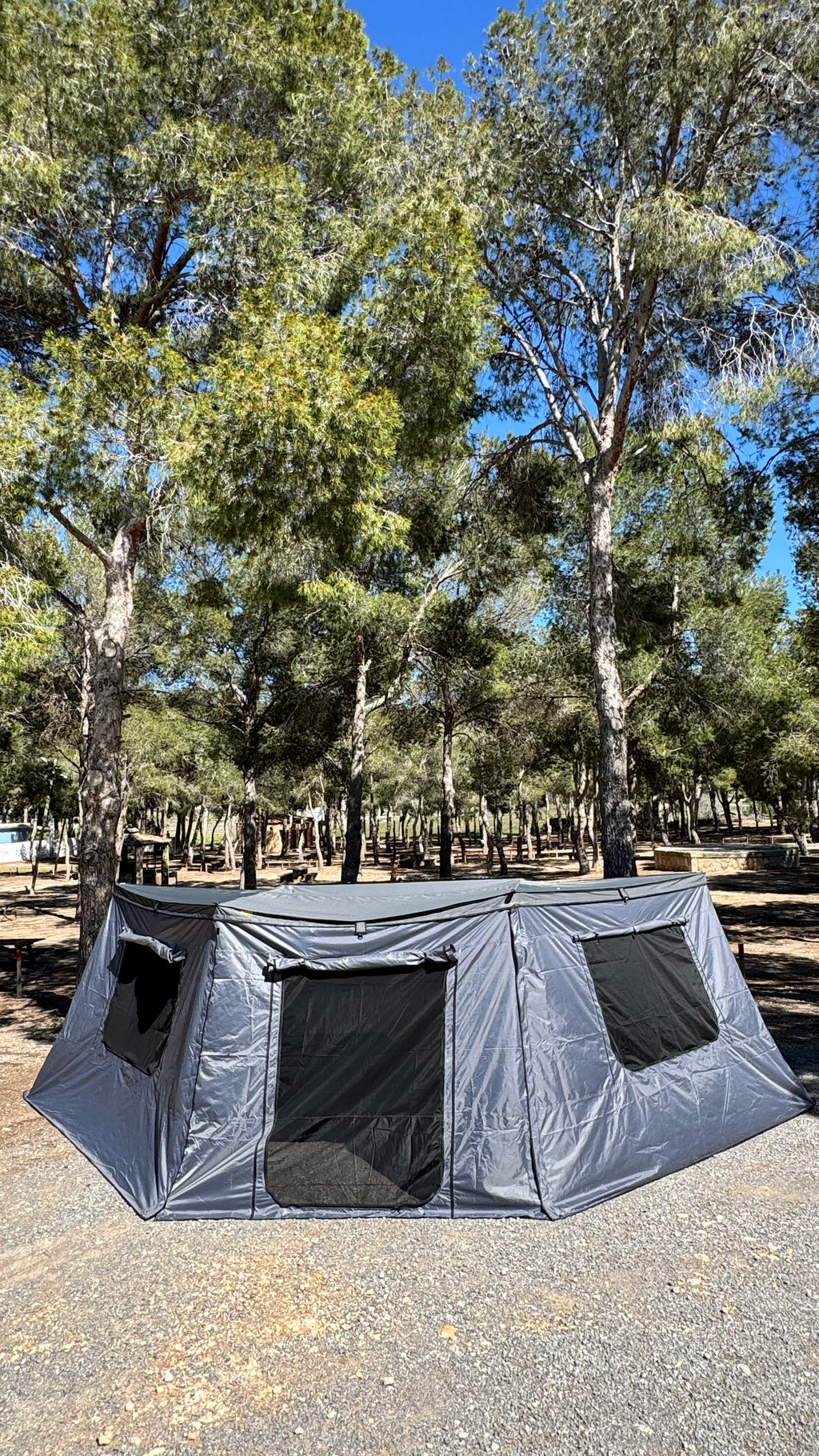 Cerramiento de Toldo 180 para coche Jovive